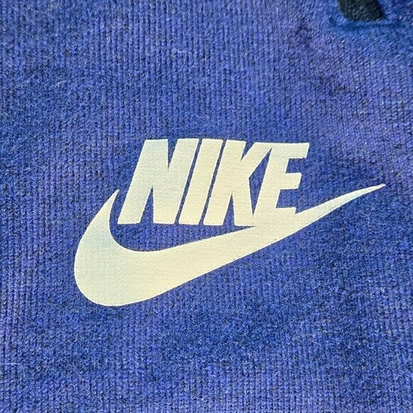 Nike Cotton Terry Short 10" - L Navy - Picture 3 of 5